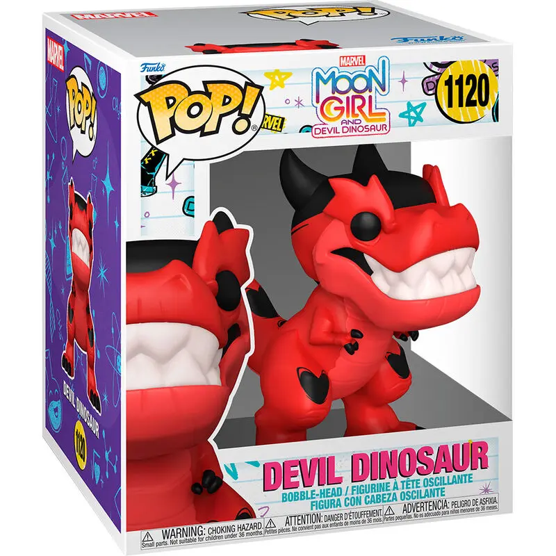 Moon Girl & Devil Dino Super Sized POP! vinylová figurka Devil Dino 15 cm fotografii produktu