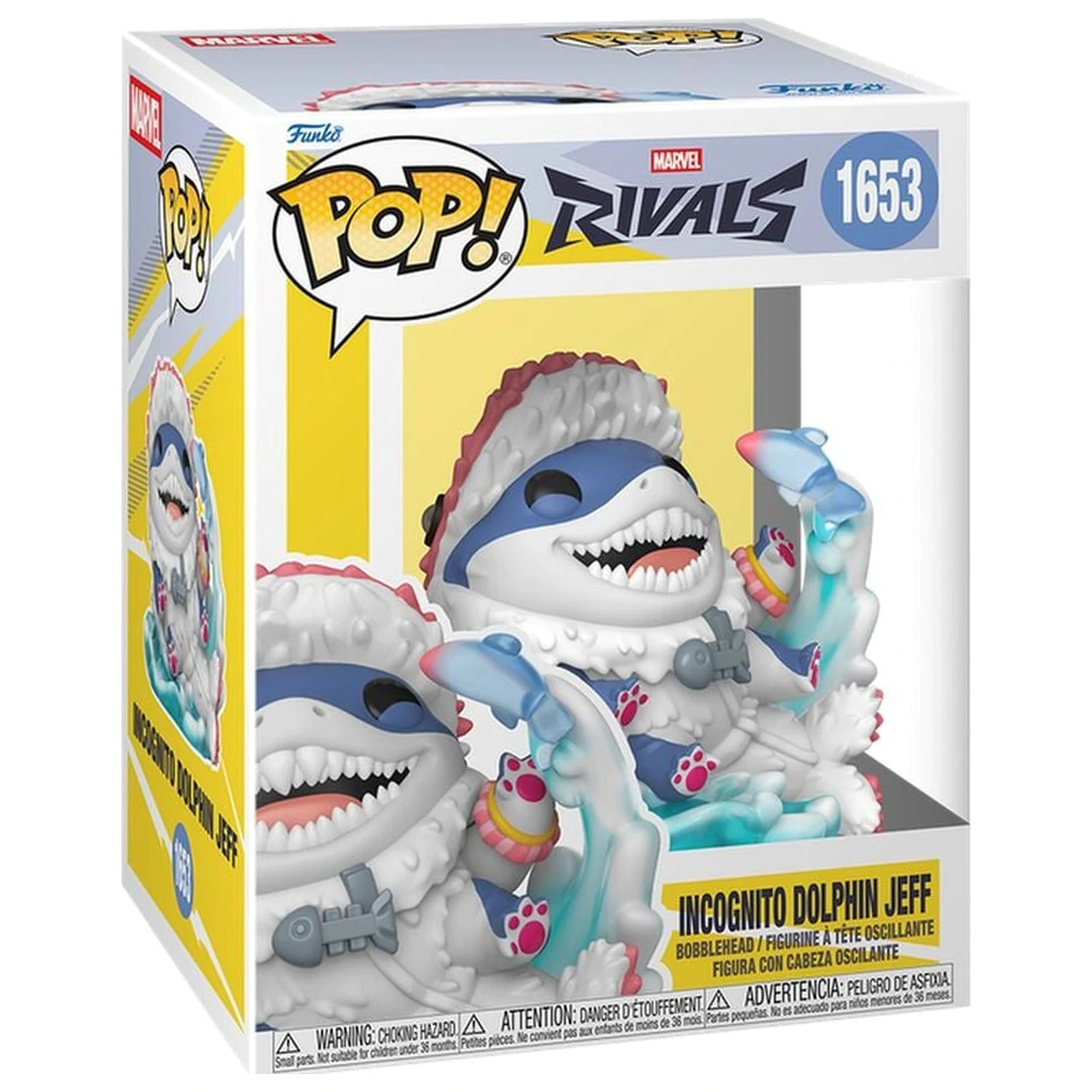 Funko POP figurka Premium Marvel Rivals Incognito Dolphin Jeff fotografii produktu