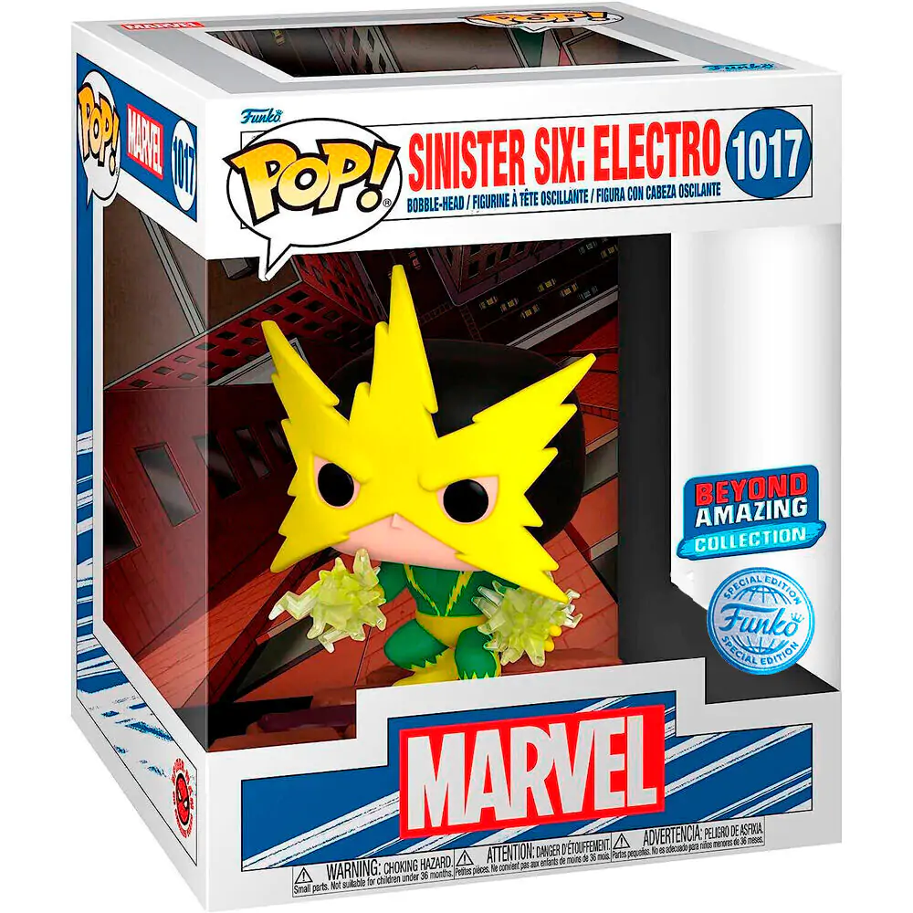 POP figurka Marvel Sinister Six Electro Exclusive fotografii produktu