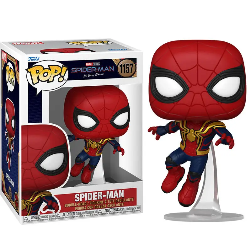 Spider-Man: No Way Home POP! Marvel Vinyl Figure Spider-Man Swing 9 cm figurka fotografii produktu