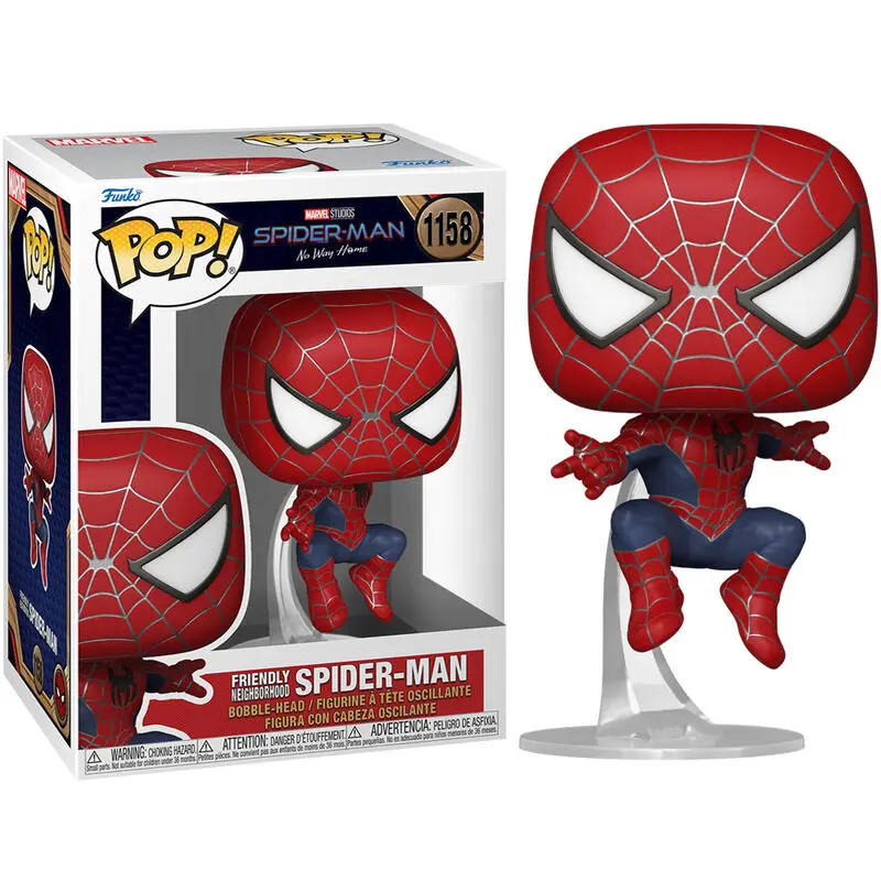 Spider-Man: No Way Home POP! Marvel vinylová figurka Kamarádský soused 9 cm fotografii produktu