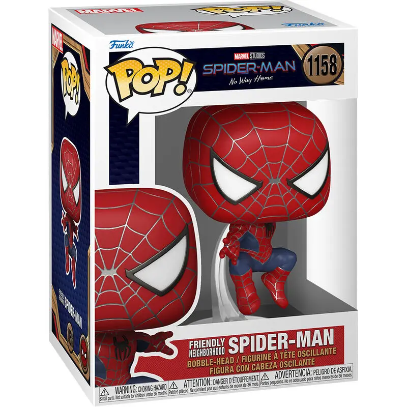 Spider-Man: No Way Home POP! Marvel vinylová figurka Kamarádský soused 9 cm fotografii produktu