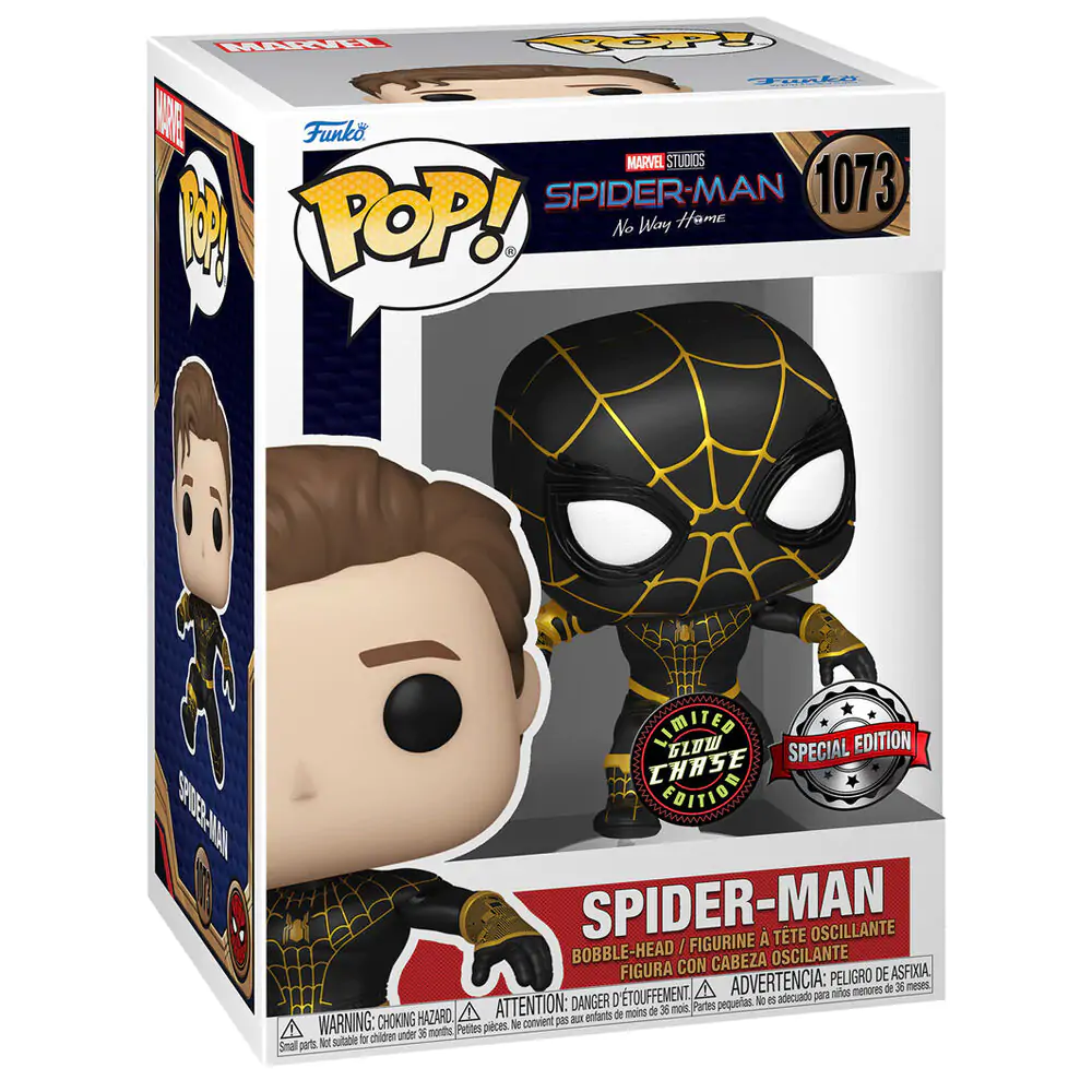 Funko POP figurka Marvel Spider-Man No Way Home Spider-Man Exkluzivní Chase fotografii produktu