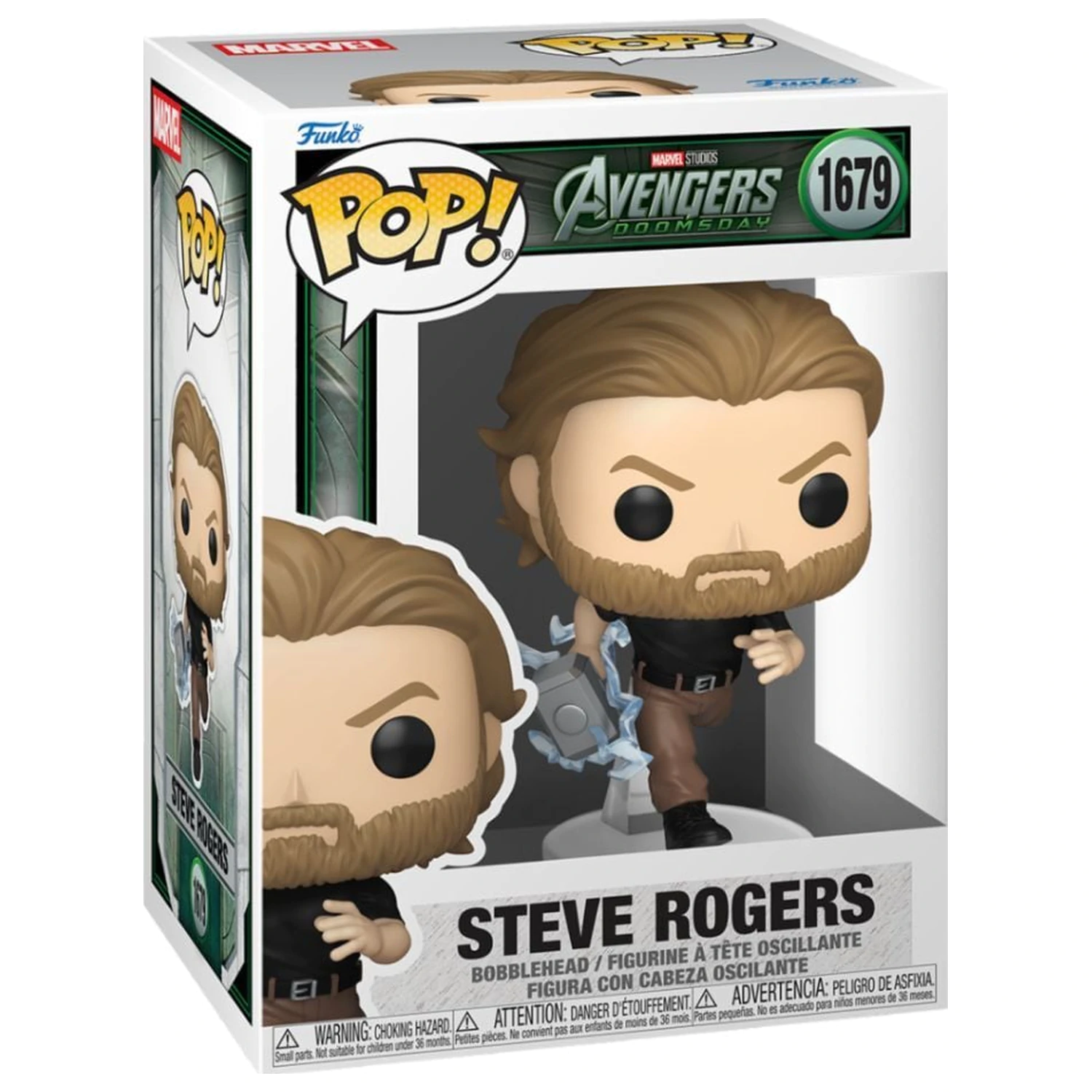 Funko POP figurka Marvel Studios Avengers Doomsday Steve Rogers fotografii produktu