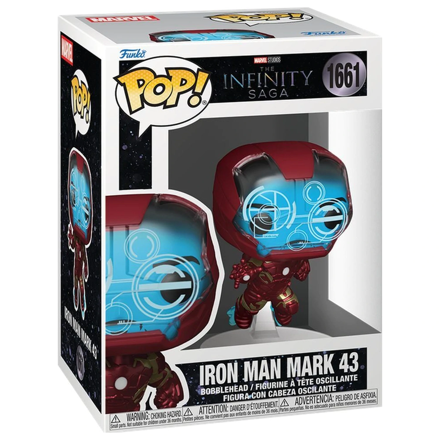 Figurka Funko POP Marvel Studios The Infinity Saga Iron Man Mark 43 fotografii produktu