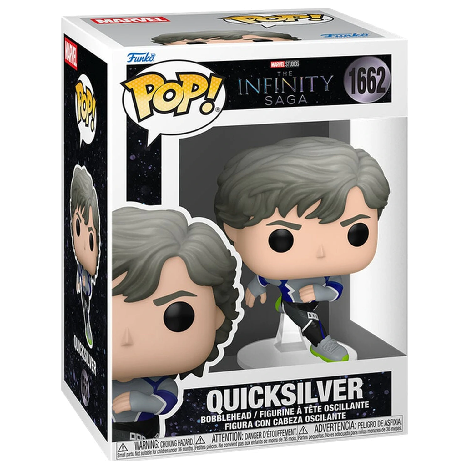 Figurka Funko POP Marvel Studios The Infinity Saga Quicksilver fotografii produktu