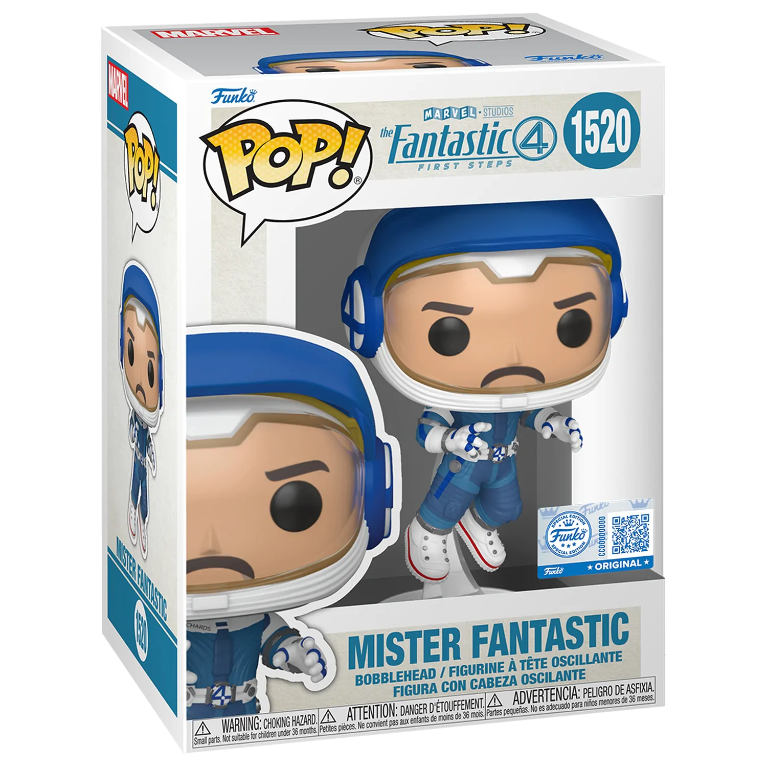 Funko POP figurka Marvel The Fantastic 4 Mister Fantastic fotografii produktu
