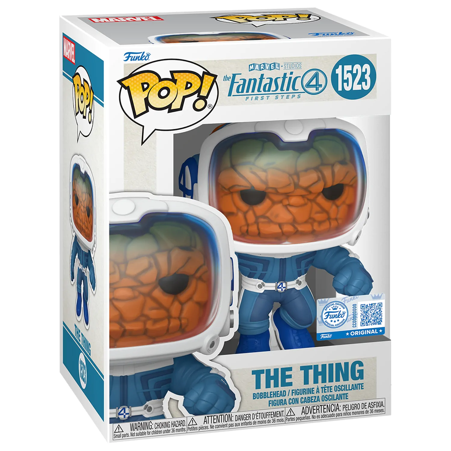 Funko POP figurka Marvel The Fantastic 4 The Thing fotografii produktu