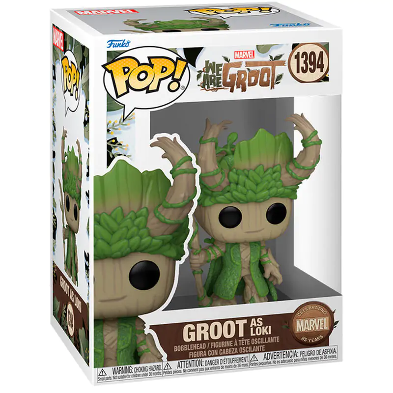 Funko POP figurka Marvel We Are Groot - Groot jako Loki fotografii produktu