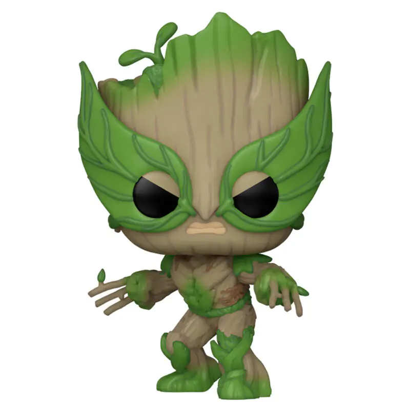 Funko POP figurka Marvel We Are Groot - Groot jako Wolverine fotografii produktu