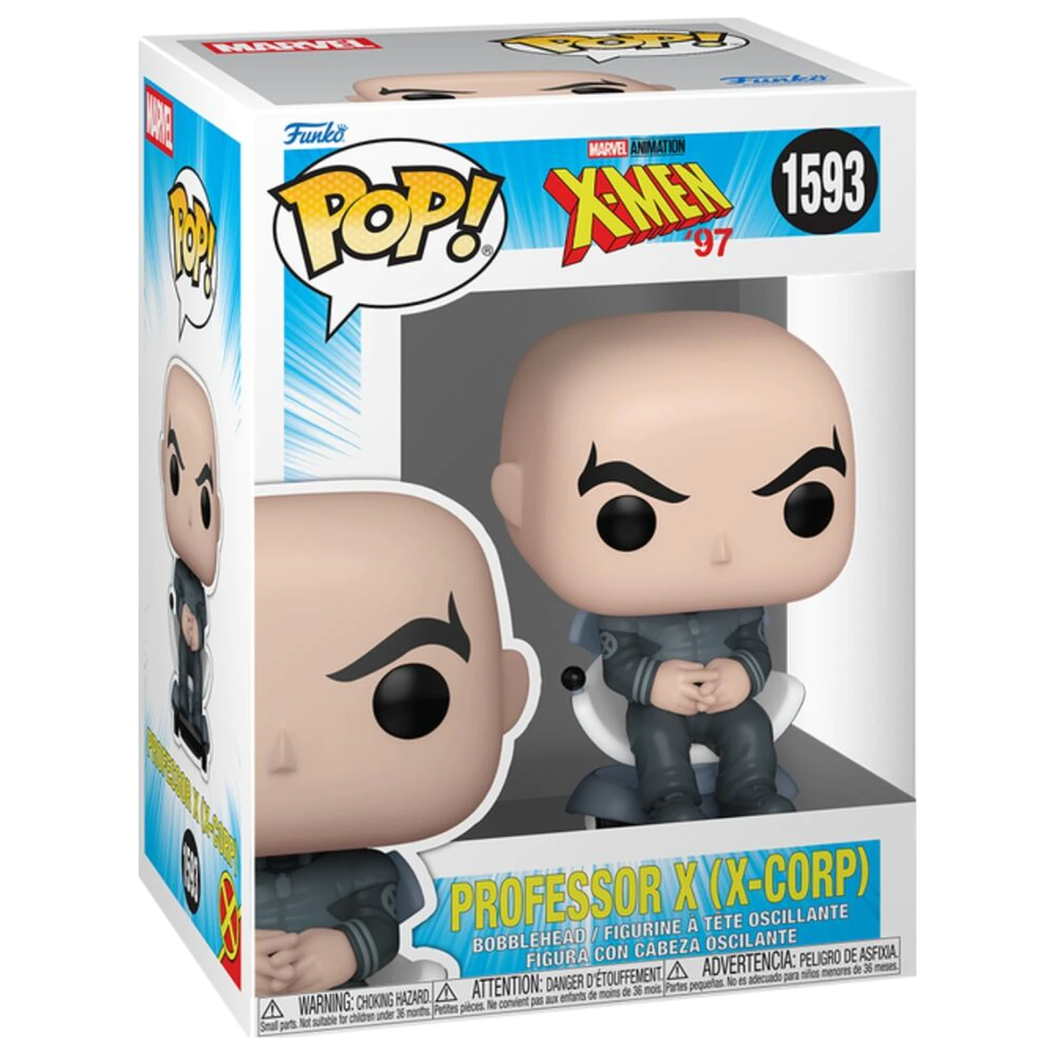 Funko POP figurka Marvel X-Men '97 Série 3 Professor Xavier X-Corp fotografii produktu