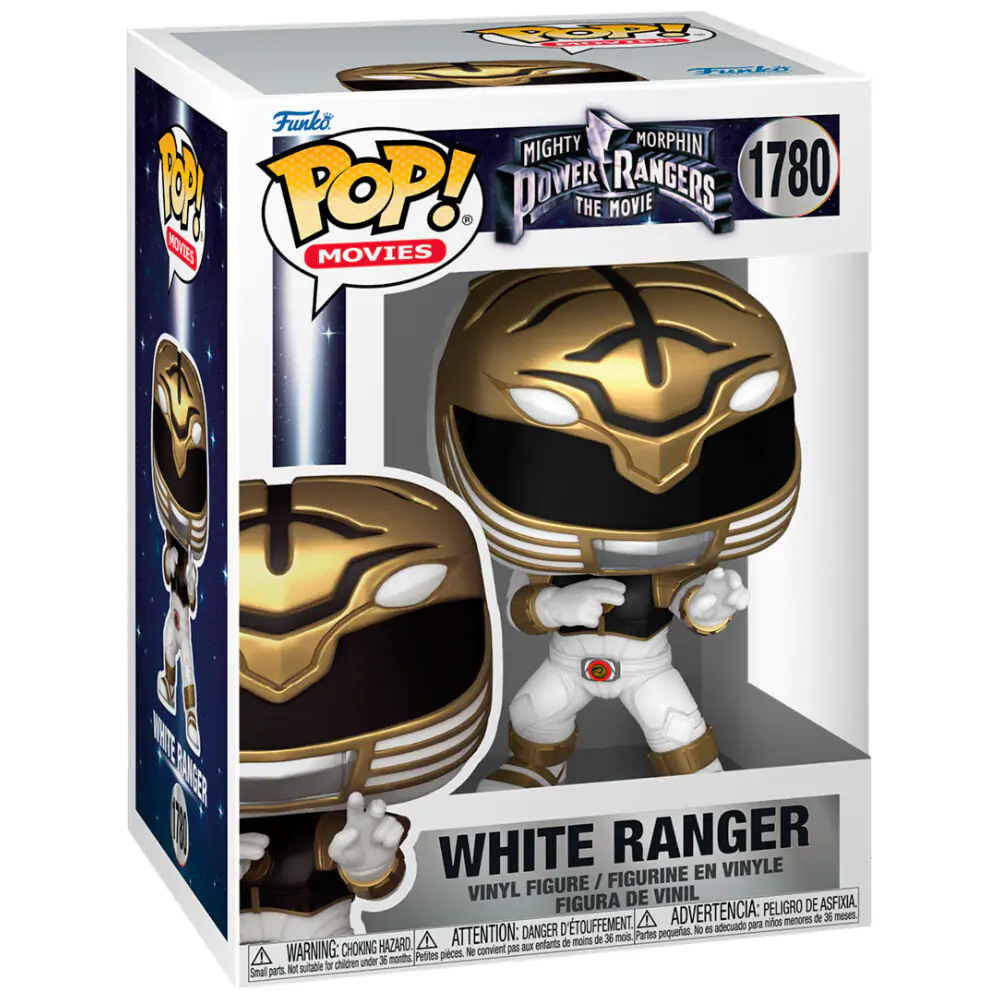 Funko POP figurka Mighty Morphin Power Rangers White Ranger fotografii produktu