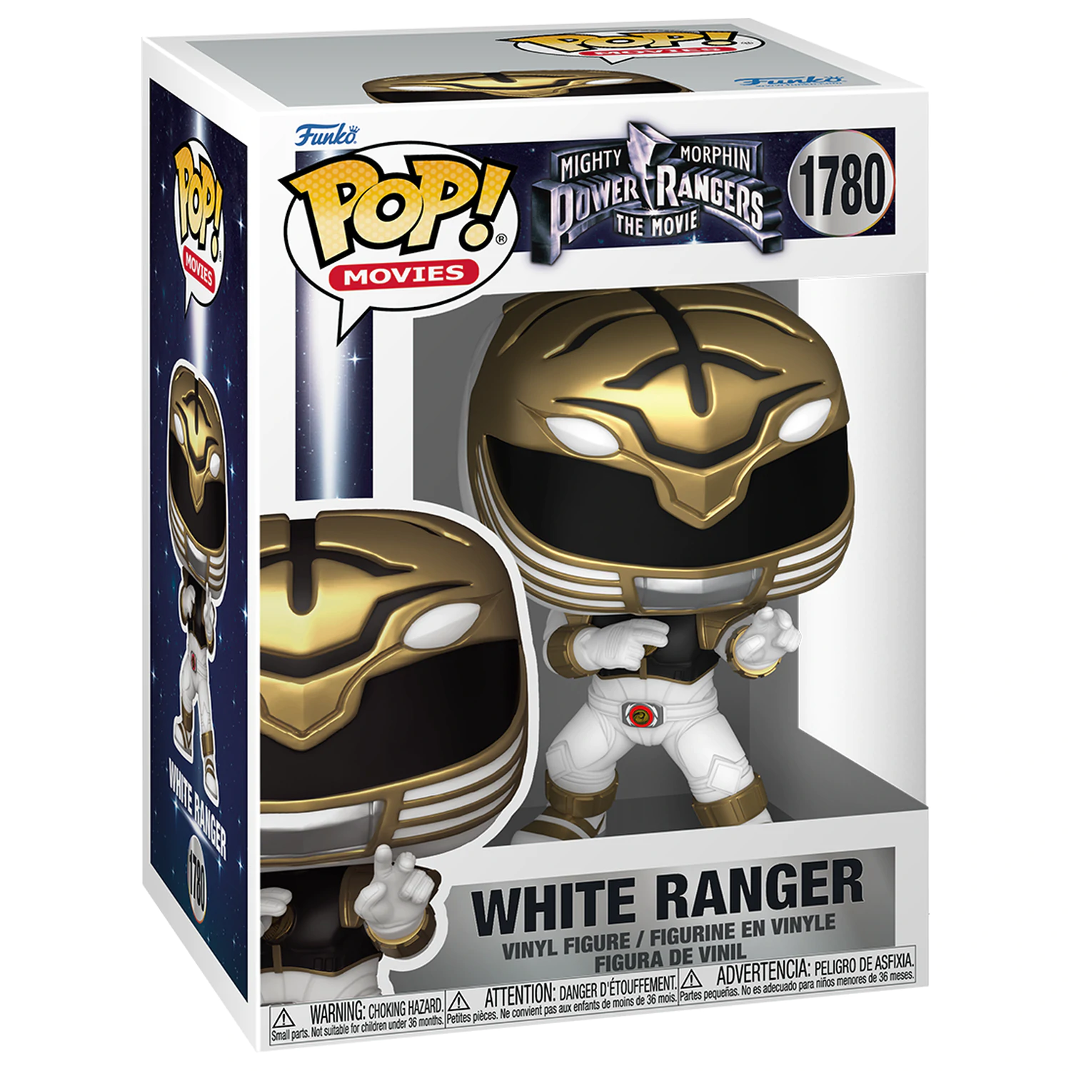 Funko POP figurka Mighty Morphin Power Rangers White Ranger fotografii produktu