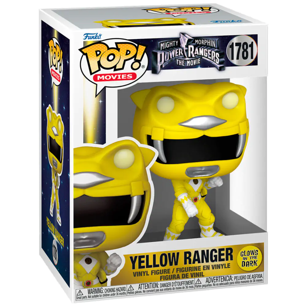 Funko POP figurka Mighty Morphin Power Rangers Yellow Ranger fotografii produktu