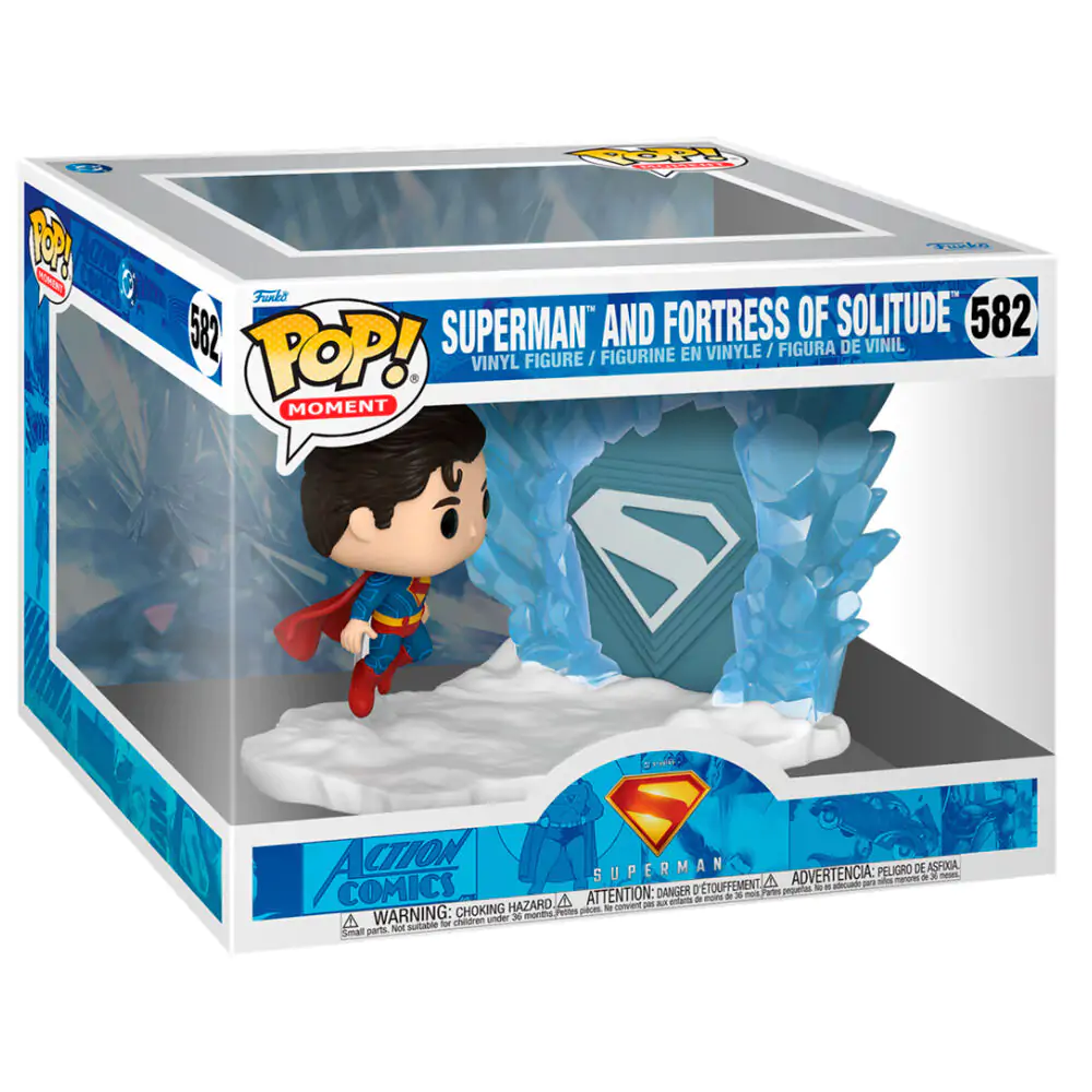 Funko POP figurka Moment DC Comics Superman - Superman and Fortress of Solitude fotografii produktu