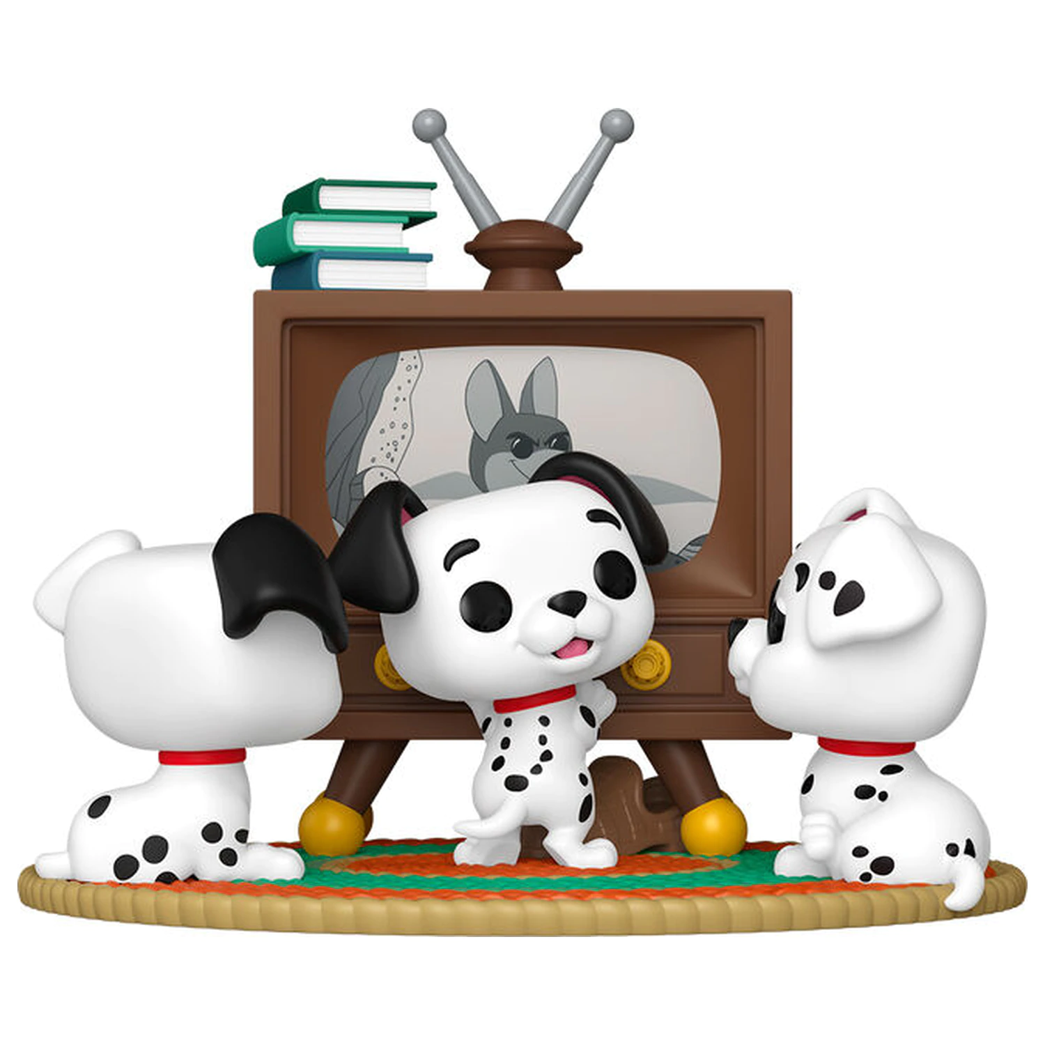 Funko POP figurka Moment Disney 101 Dalmatas Rolly Patch & Lucky with TV fotografii produktu