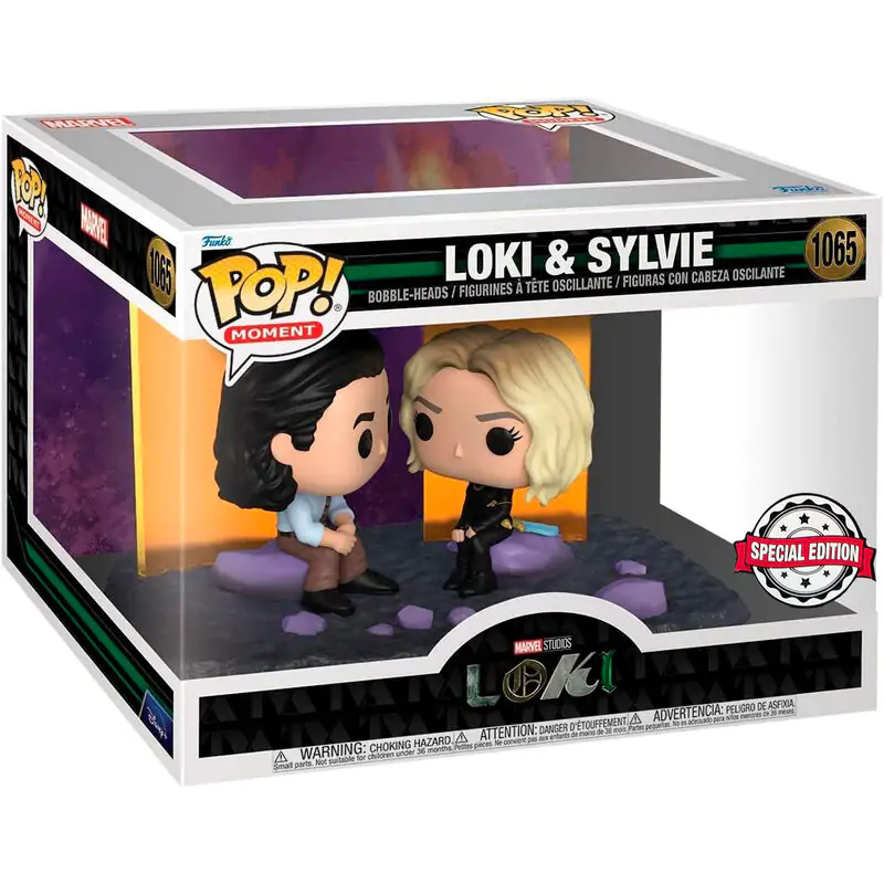 POP figurka Moment Marvel Loki - Loki a Sylvie Exkluzivně fotografii produktu