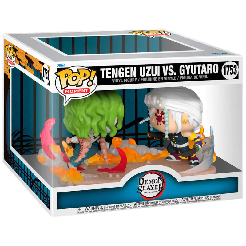 Funko POP figurka Moments Demon Slayer Kimetsu no Yaiba Tengen VS Gyutaro fotografii produktu