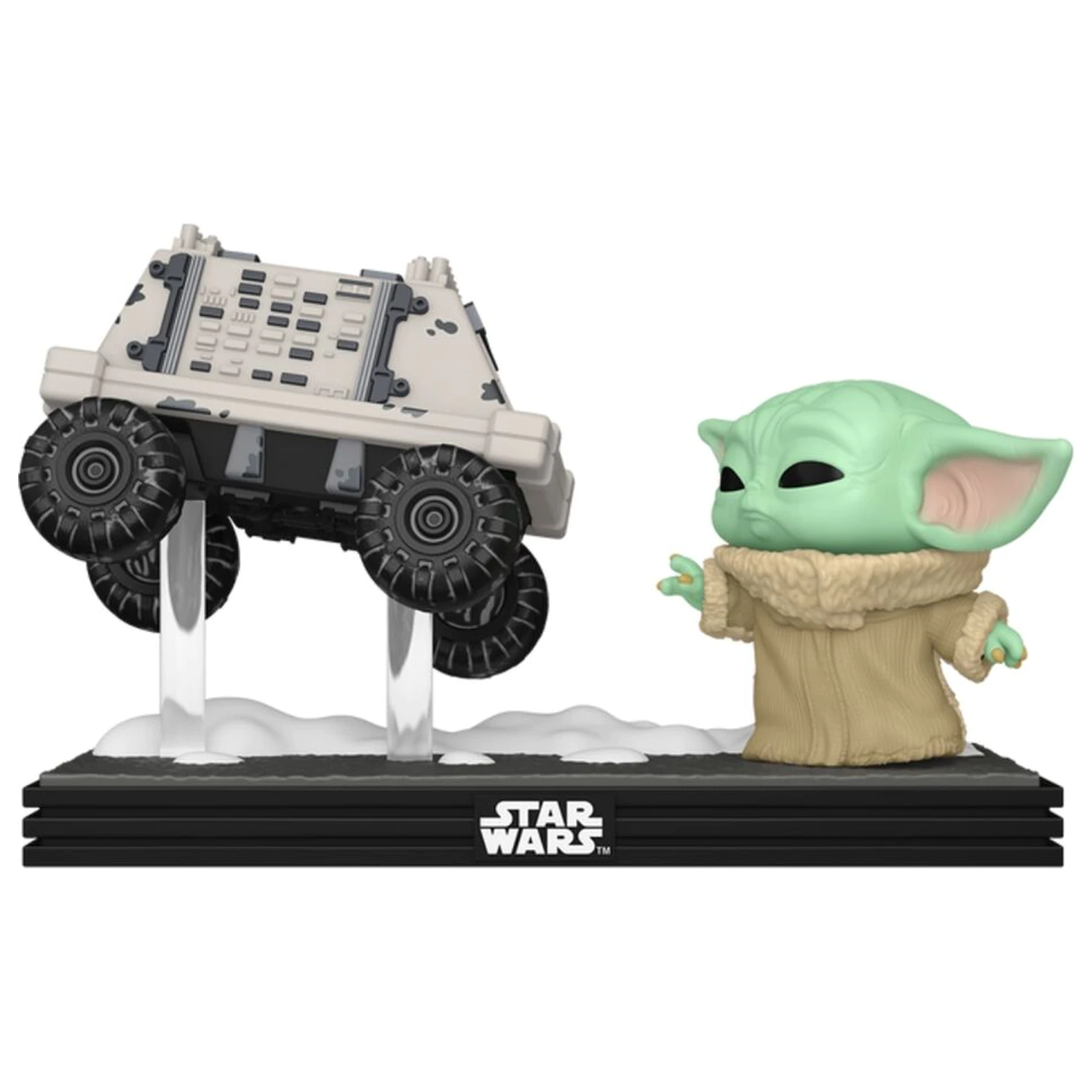 Funko POP figurka Momenty Star Wars: The Mandalorian & Grogu - Grogu with Polar Mouse Droid fotografii produktu