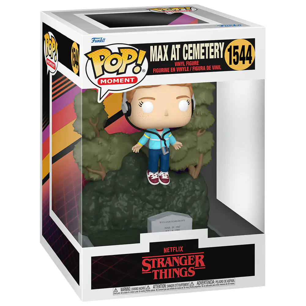 Funko POP figurka Moments Stranger Things Max u Hřbitova fotografii produktu