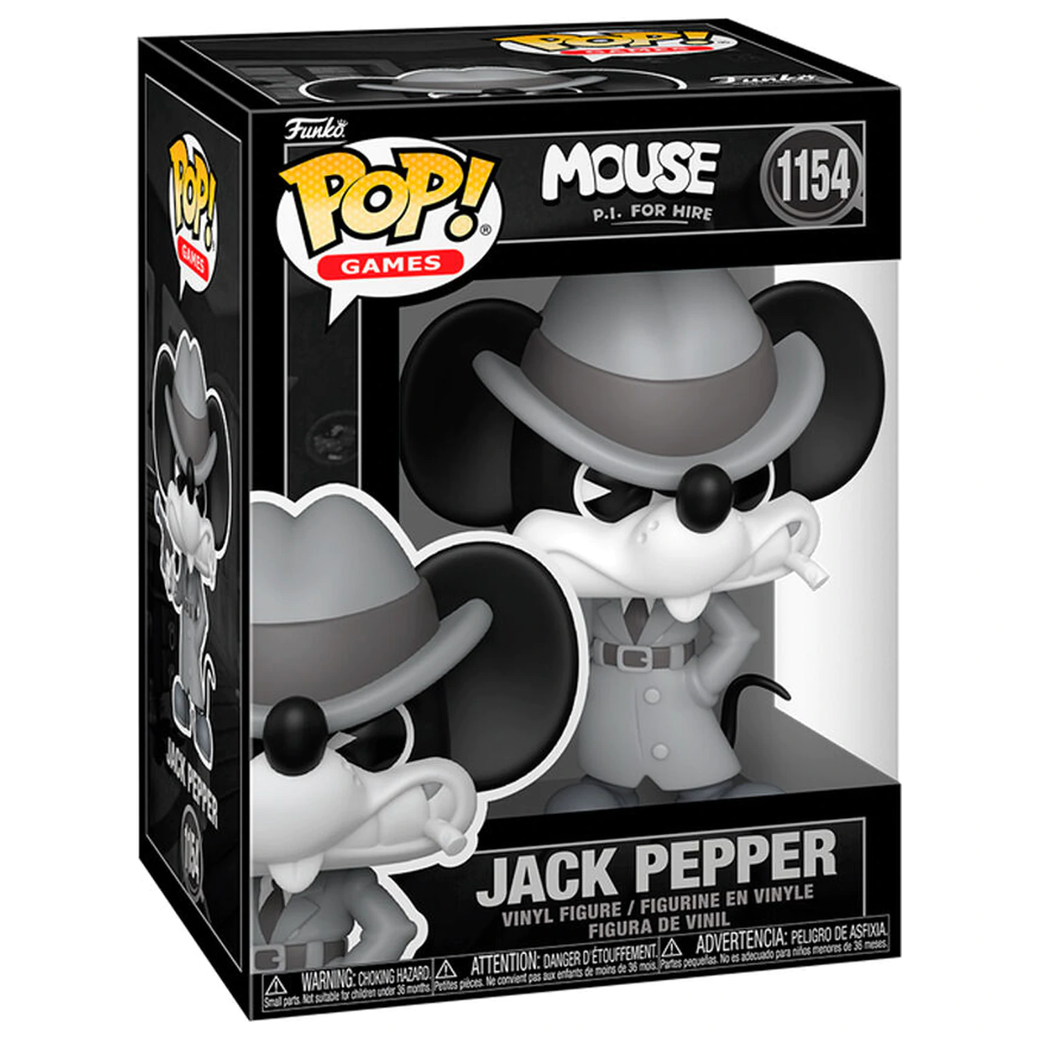 Funko POP figurka Mouse P.I. For Hire Jack Pepper fotografii produktu
