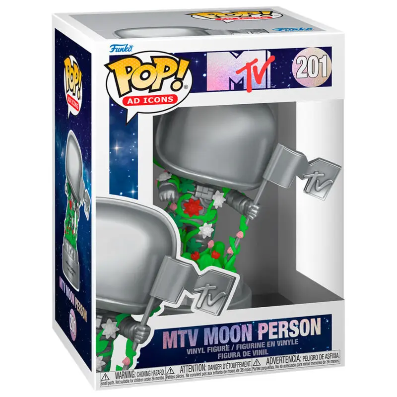 POP figurka MTV 40. výročí MTV Moon Person fotografii produktu