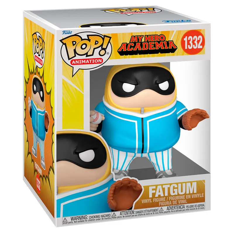 My Hero Academia HLB Super Sized Jumbo POP! Vinylová figurka Fatgum (Baseball) 15 cm fotografii produktu