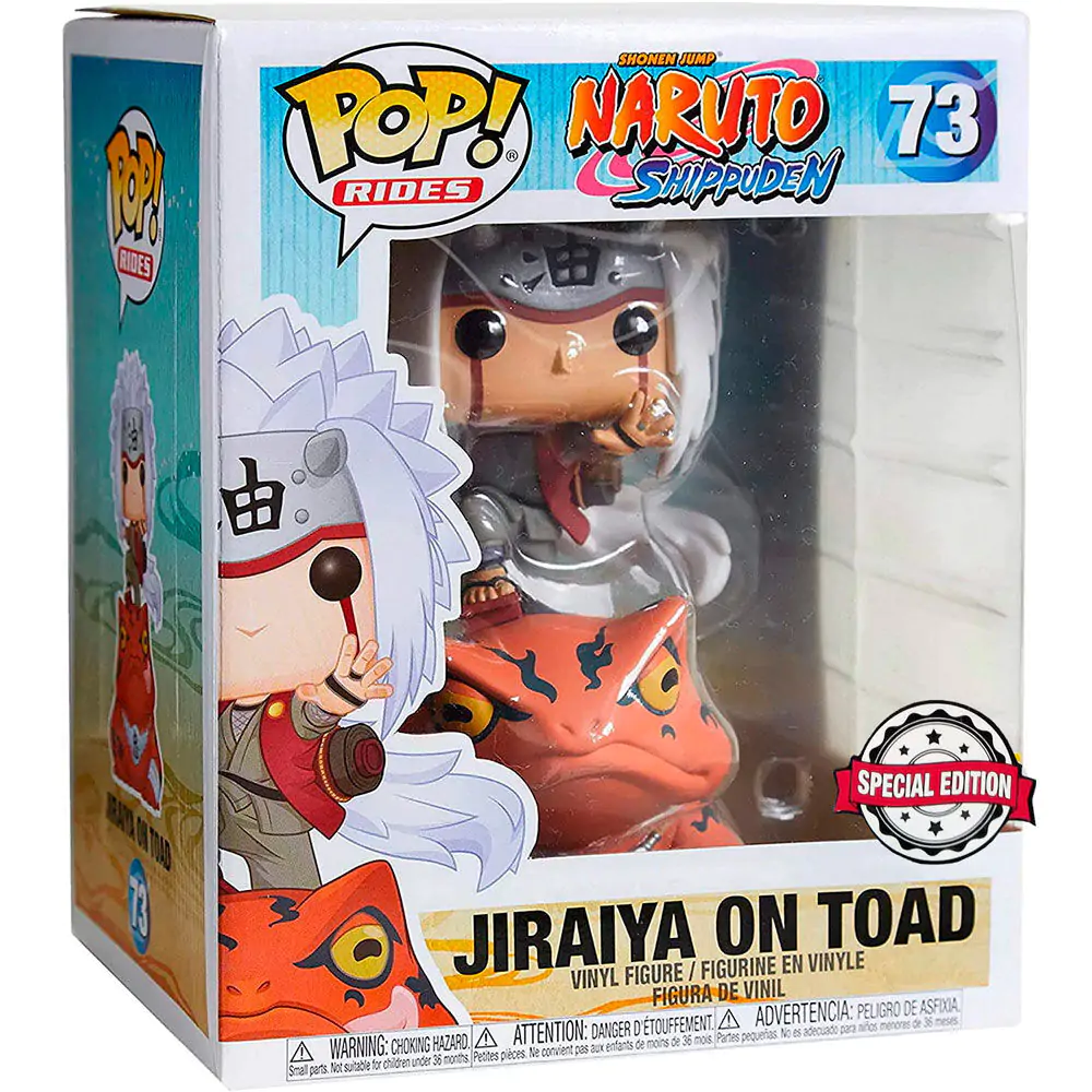 POP figurka Naruto Shippuden Jiraiya na Žabáku Exkluzivní fotografii produktu