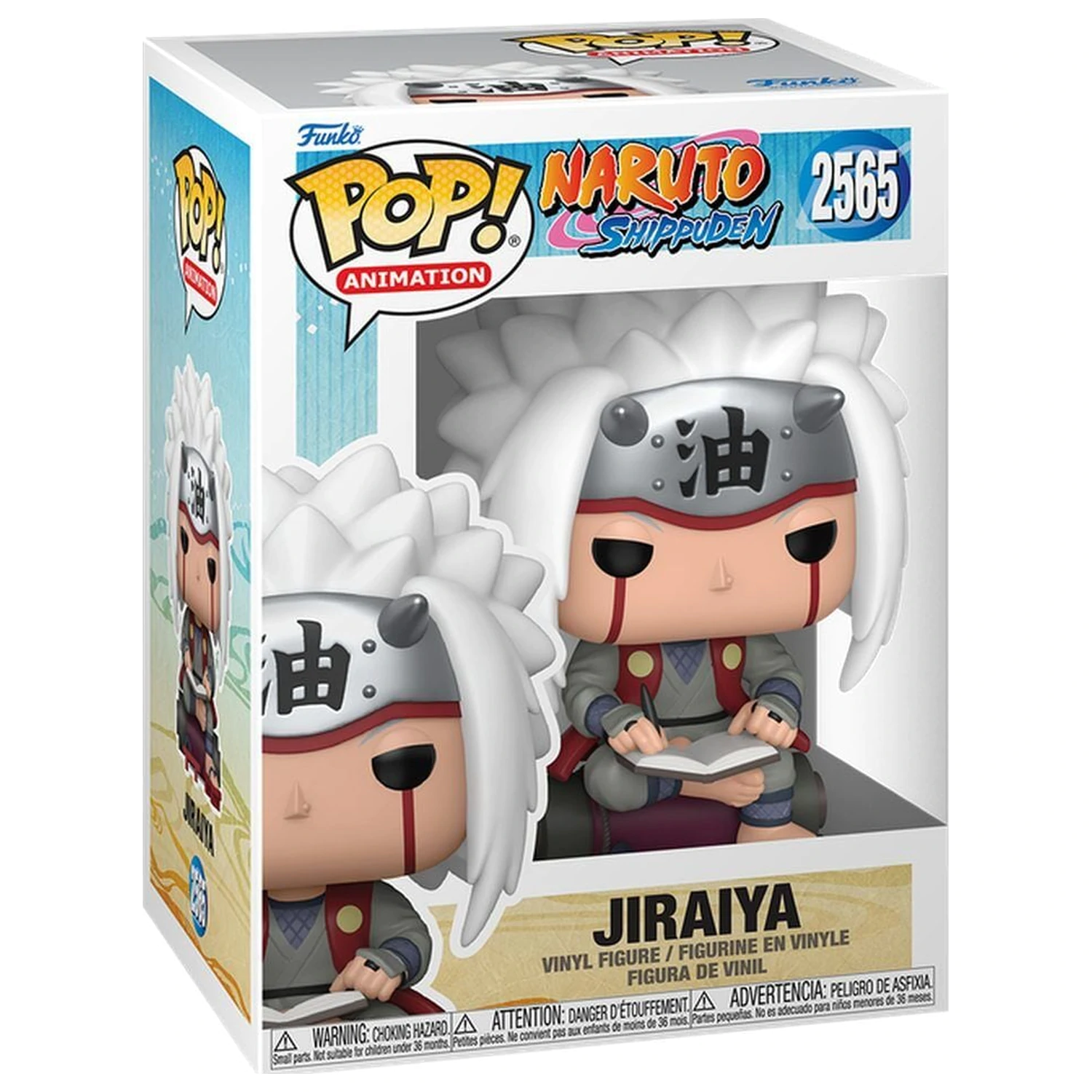 Funko POP figurka Naruto Shippuden Jiraiya Reading Book fotografii produktu
