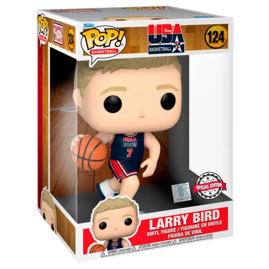 Basketball Super Sized Jumbo POP! Vinylová figurka Larry Bird (Team USA) 25 cm fotografii produktu