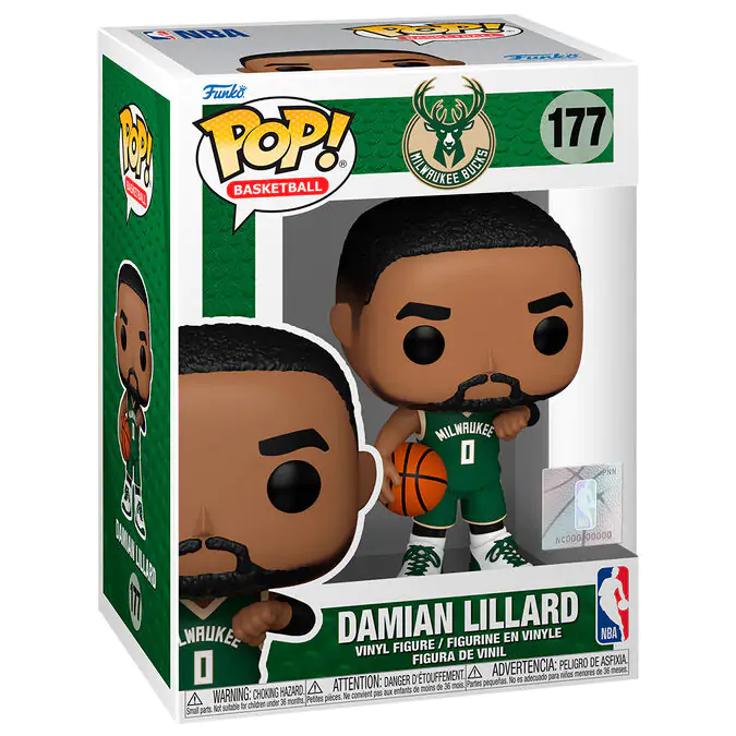 Funko POP figurka NBA Milwukee Buck Damian Lillard fotografii produktu