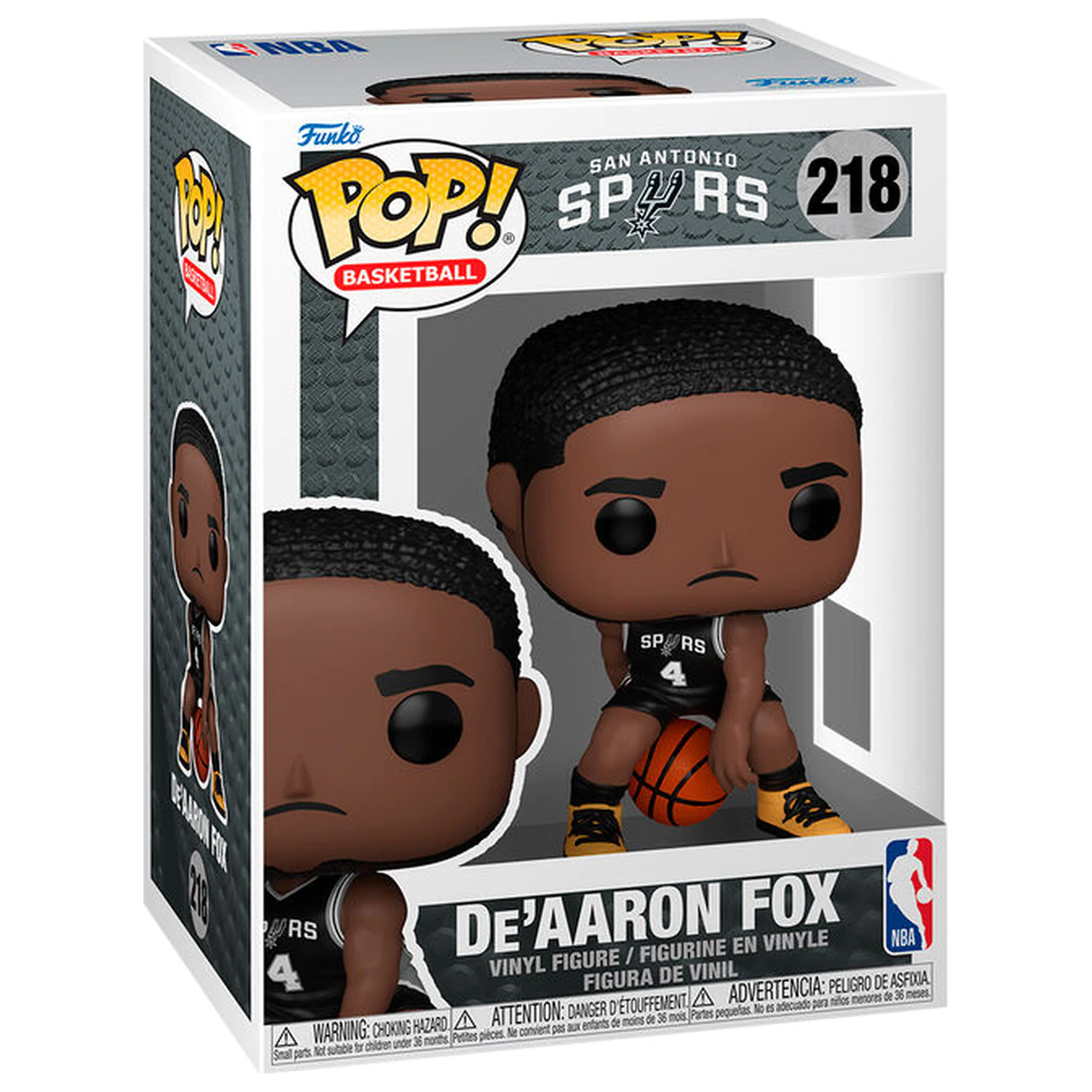 Funko POP figurka NBA San Antonio Spurs De'Aaron Fox fotografii produktu