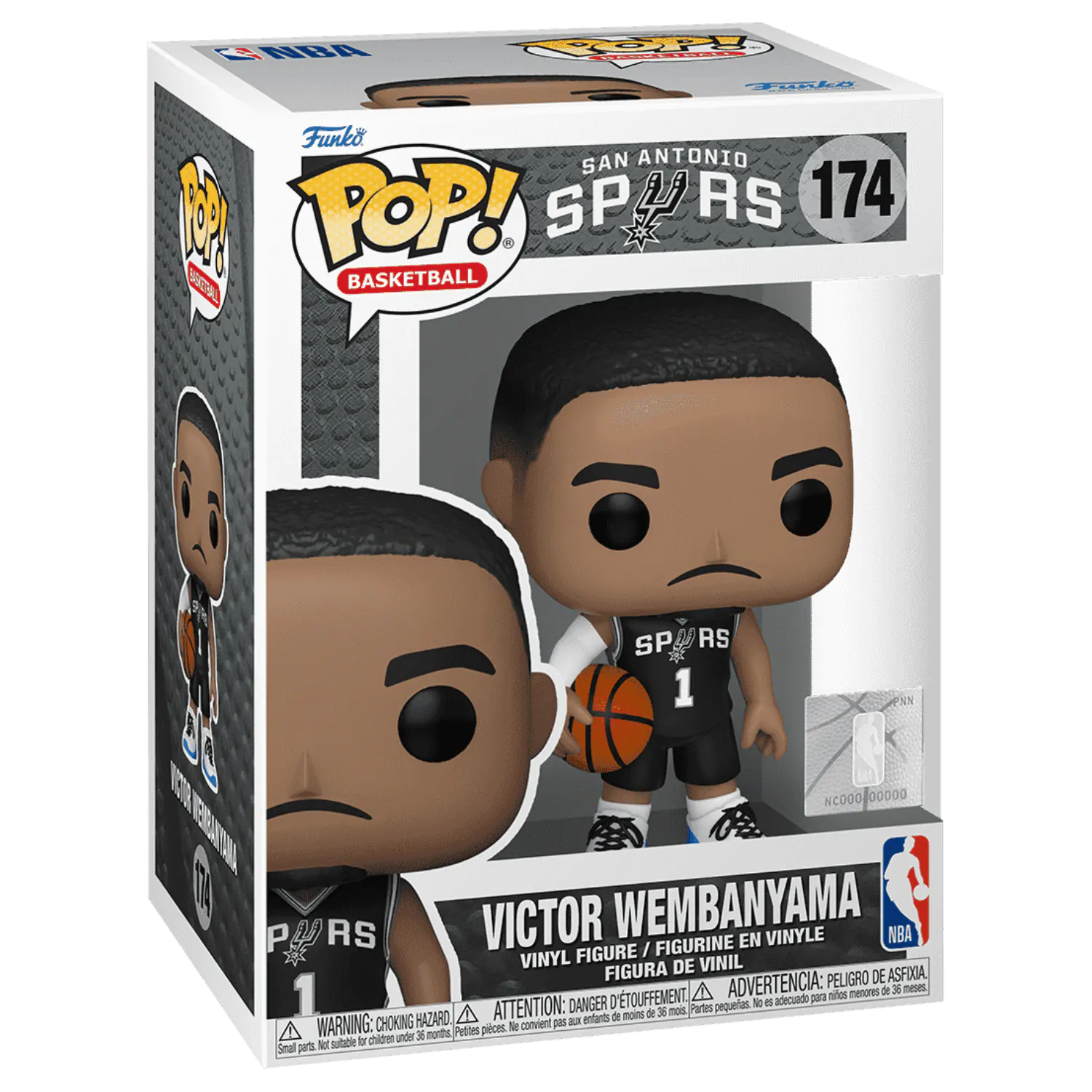 Funko POP figurka NBA San Antonio Spyas Victor Wembanyama fotografii produktu