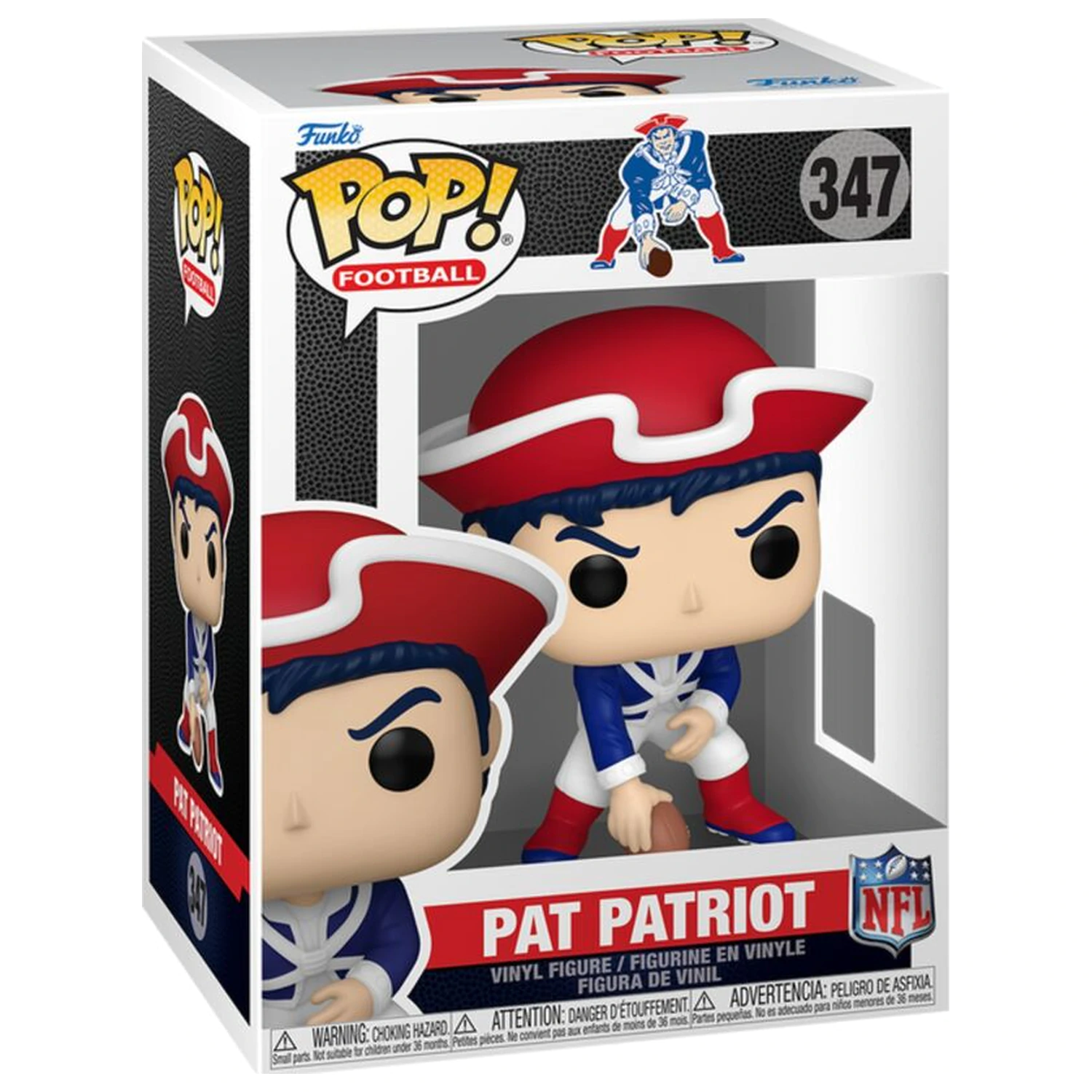 Funko POP figurka NFL Pat Patriot fotografii produktu