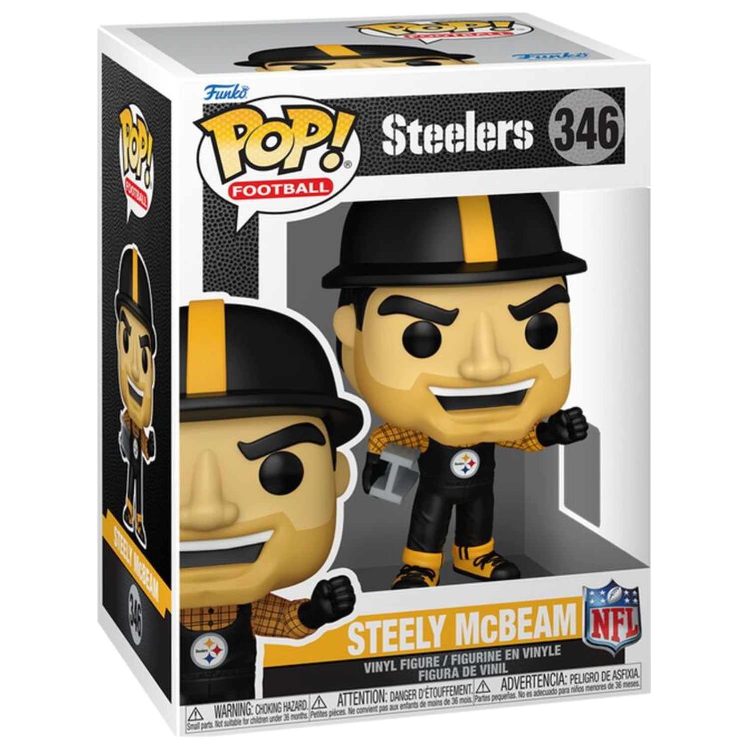 Funko POP figurka NFL Steelers Steely McBeam fotografii produktu