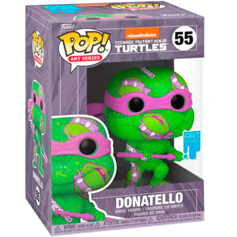 POP figurka Želvy Ninja Donatello Umělec + Pouzdro Exkluzivně fotografii produktu