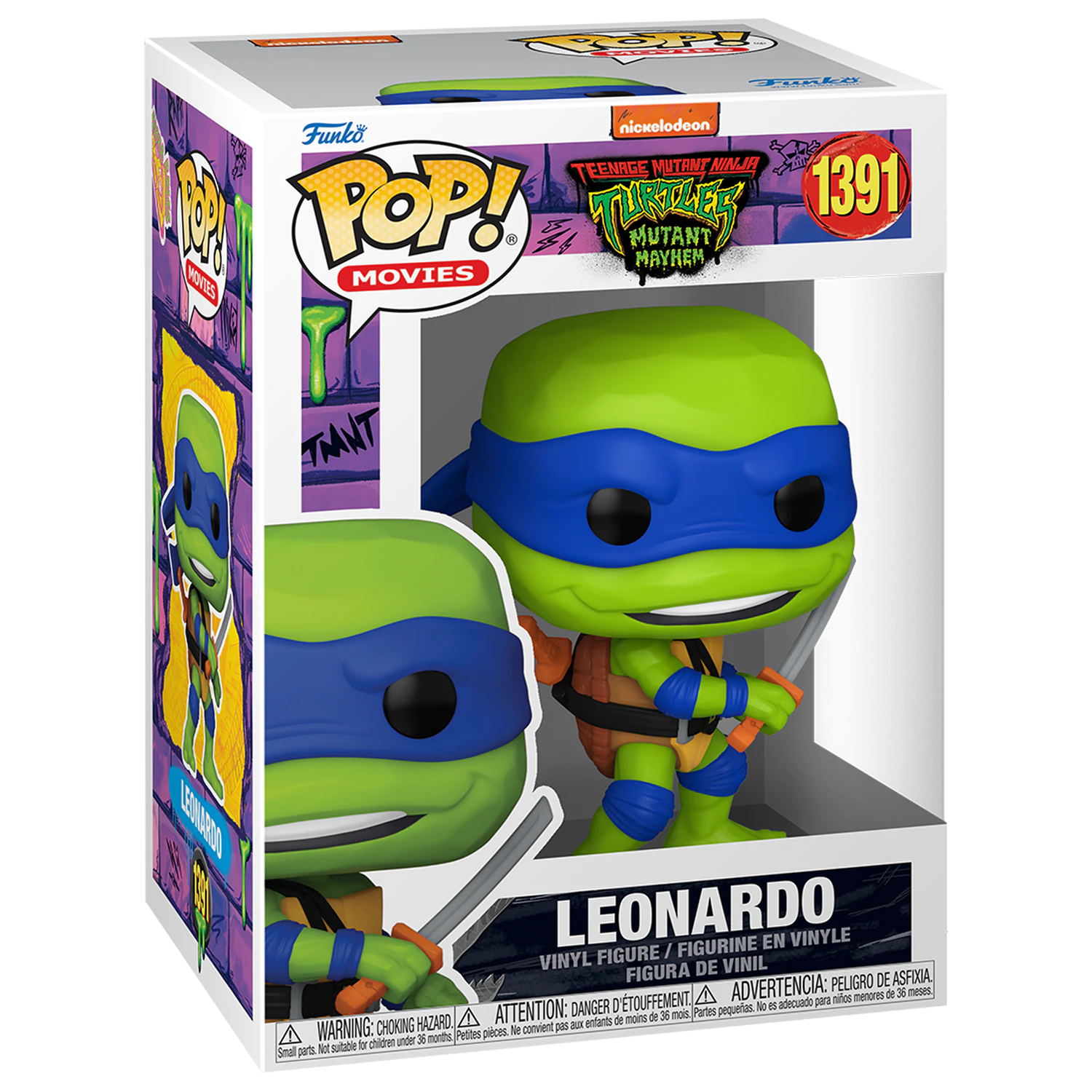 POP figurka Ninja Želvy Leonardo fotografii produktu