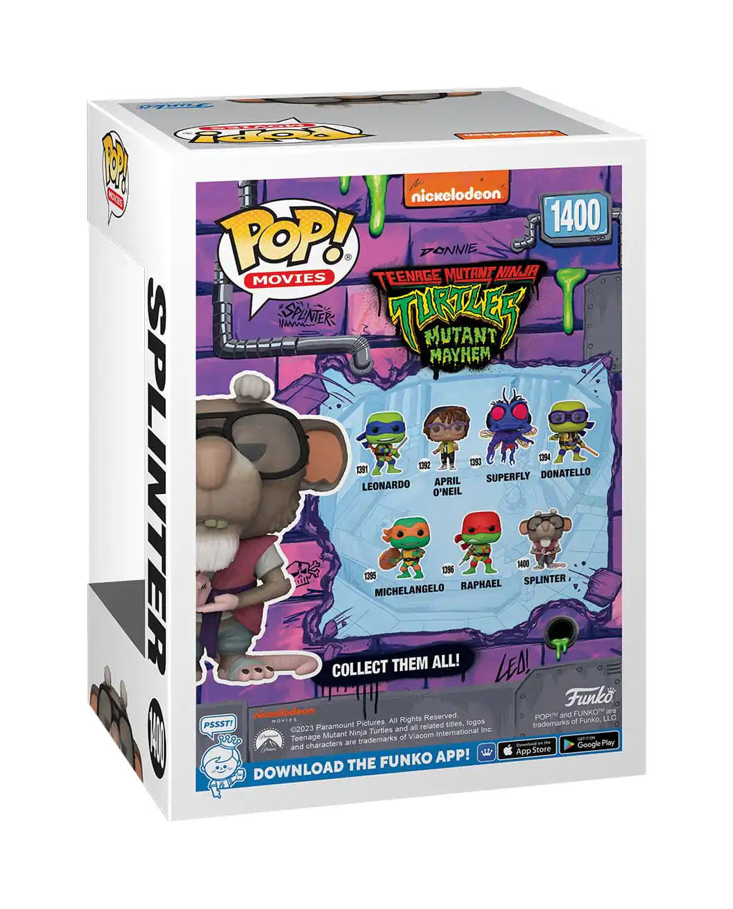 POP figurka Ninja želvy Tříska fotografii produktu