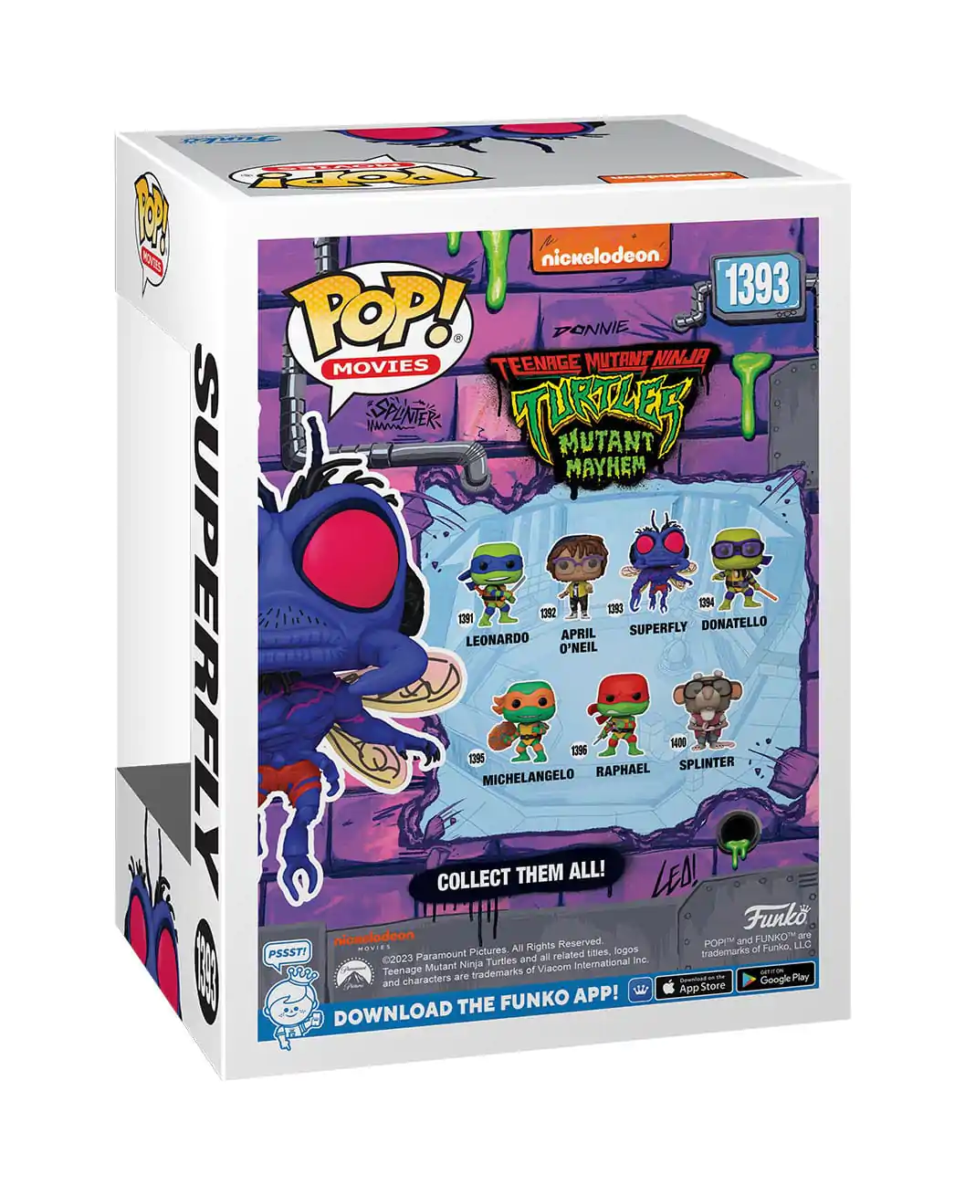 POP figurka Ninja želvy Superfly fotografii produktu