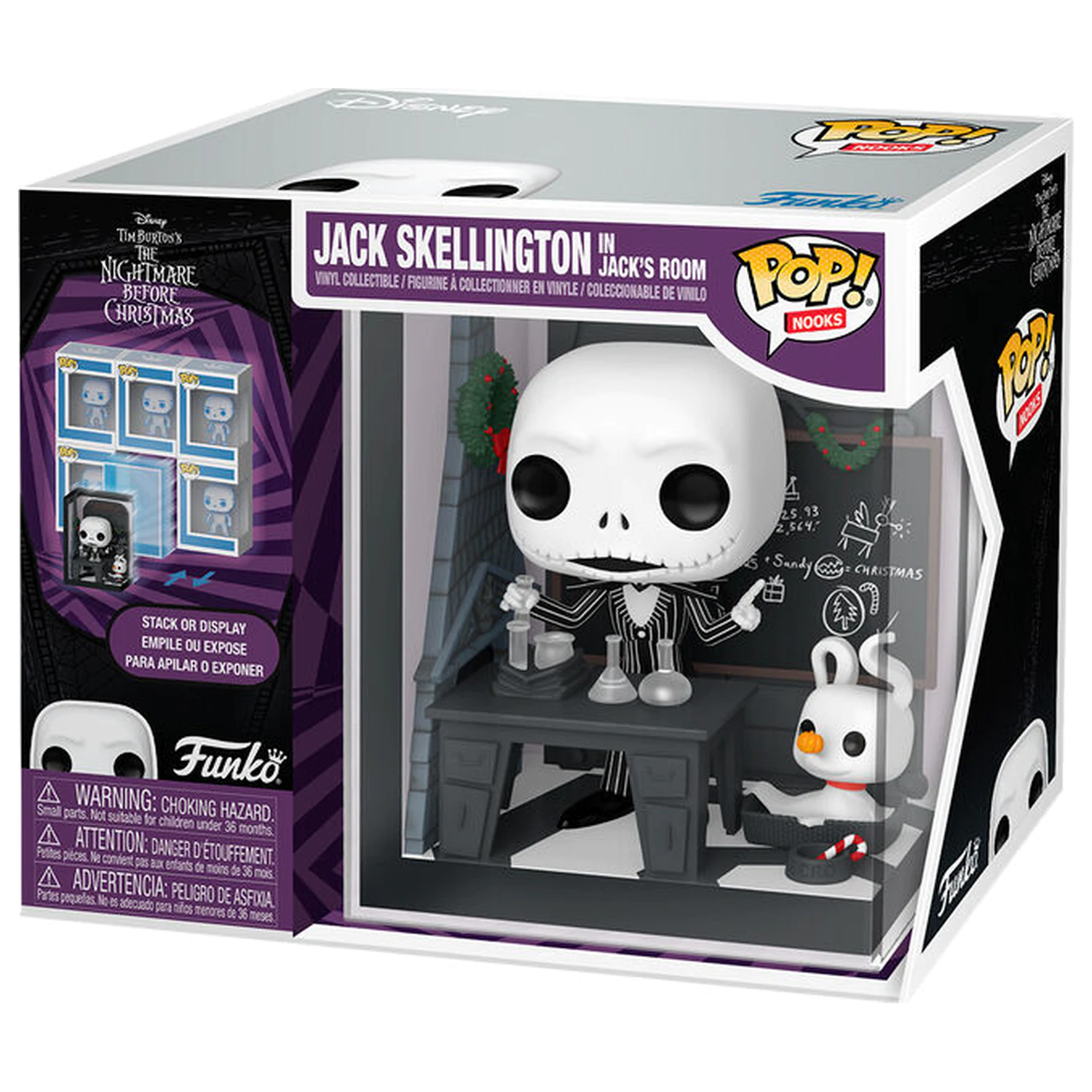 Funko POP figurka Nooks Disney Nightmare Before Christmas Jack Skellington in Jack’s Room fotografii produktu