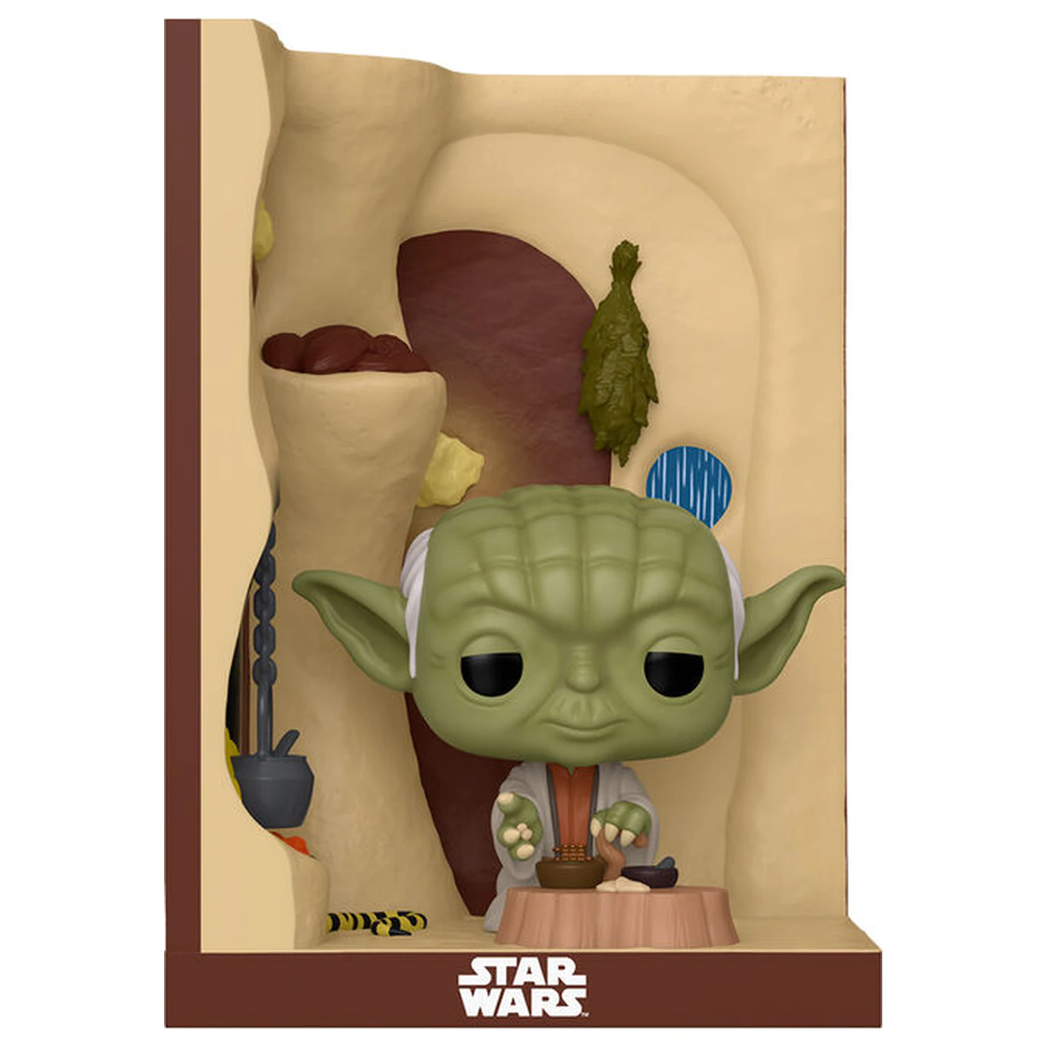Funko POP figurka Nooks Star Wars Yoda in His Hut fotografii produktu