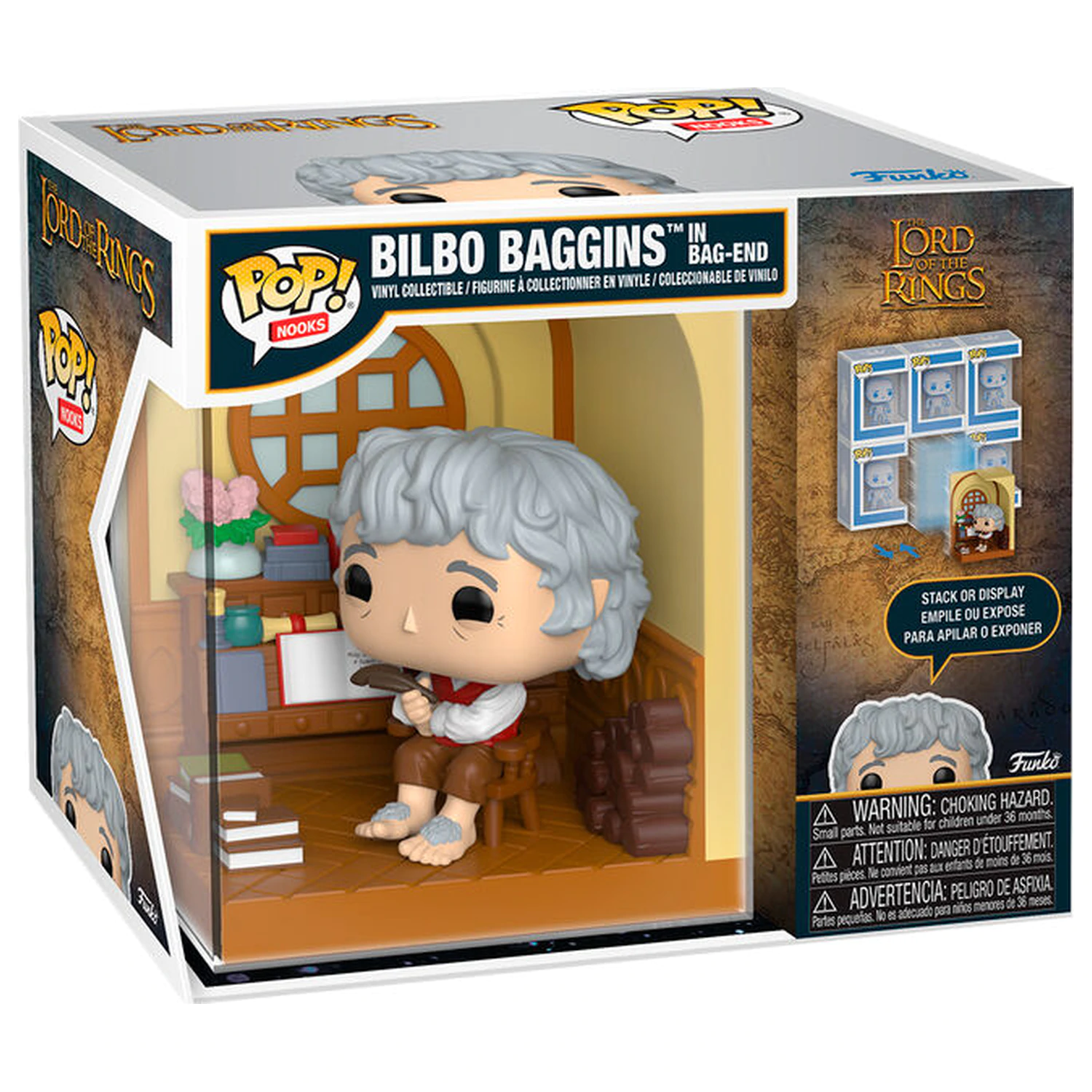 Funko POP figurka Nooks The Lord Of The Rings Bilbo Baggins v Bag-End fotografii produktu