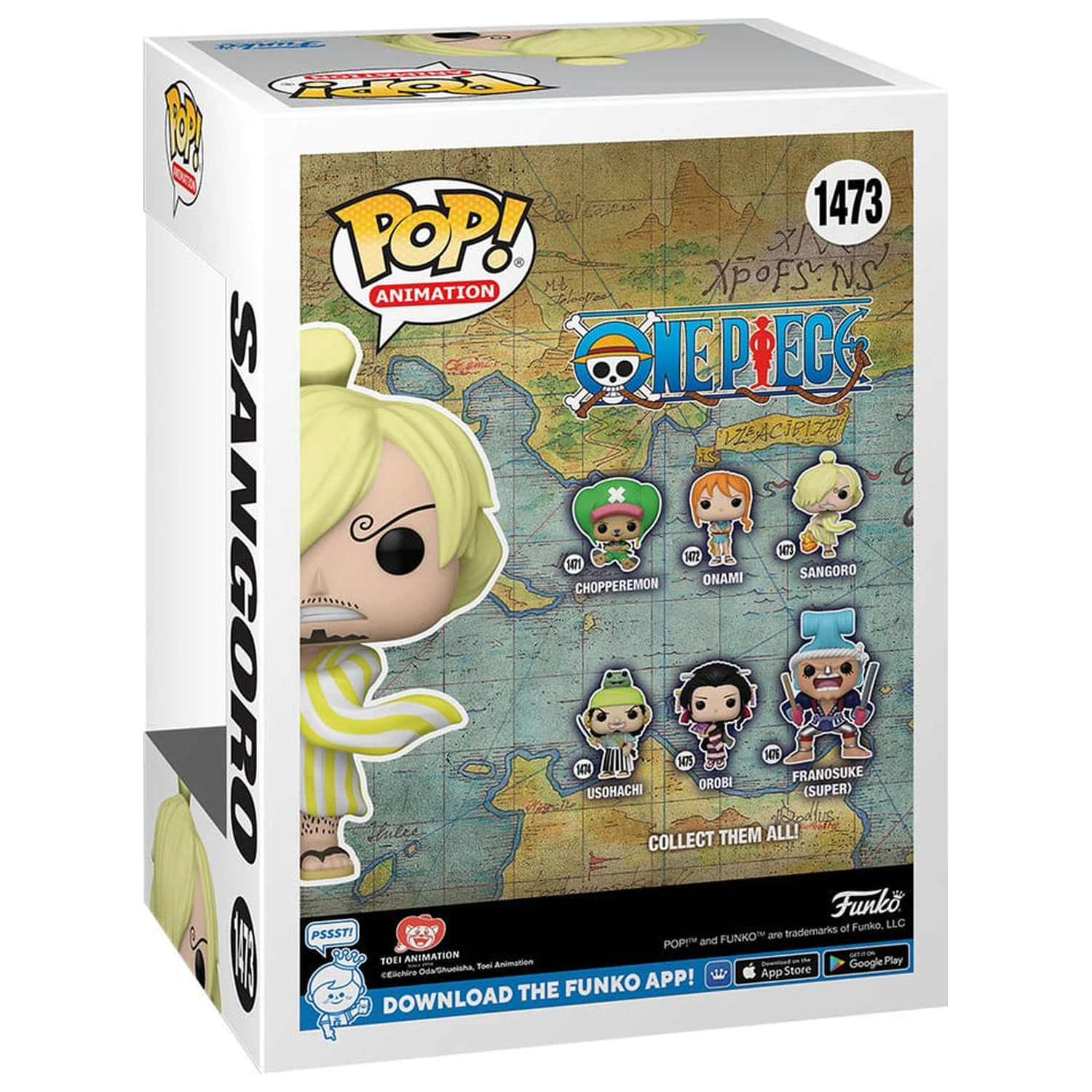 POP figurka One Piece Sangoro fotografii produktu