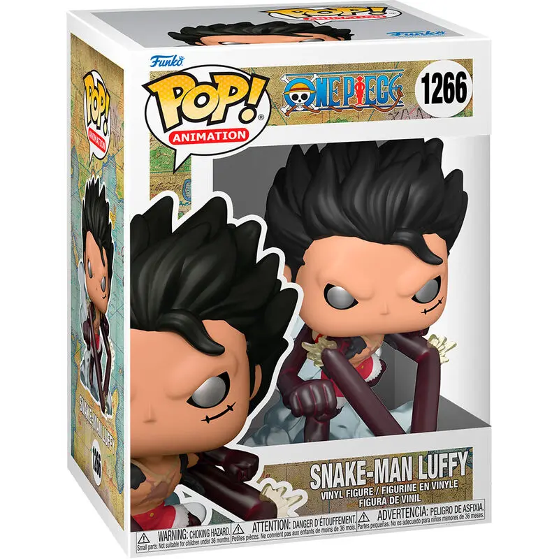 One Piece POP! Television vinylová figurka Snake-Man Luffy 9 cm fotografii produktu