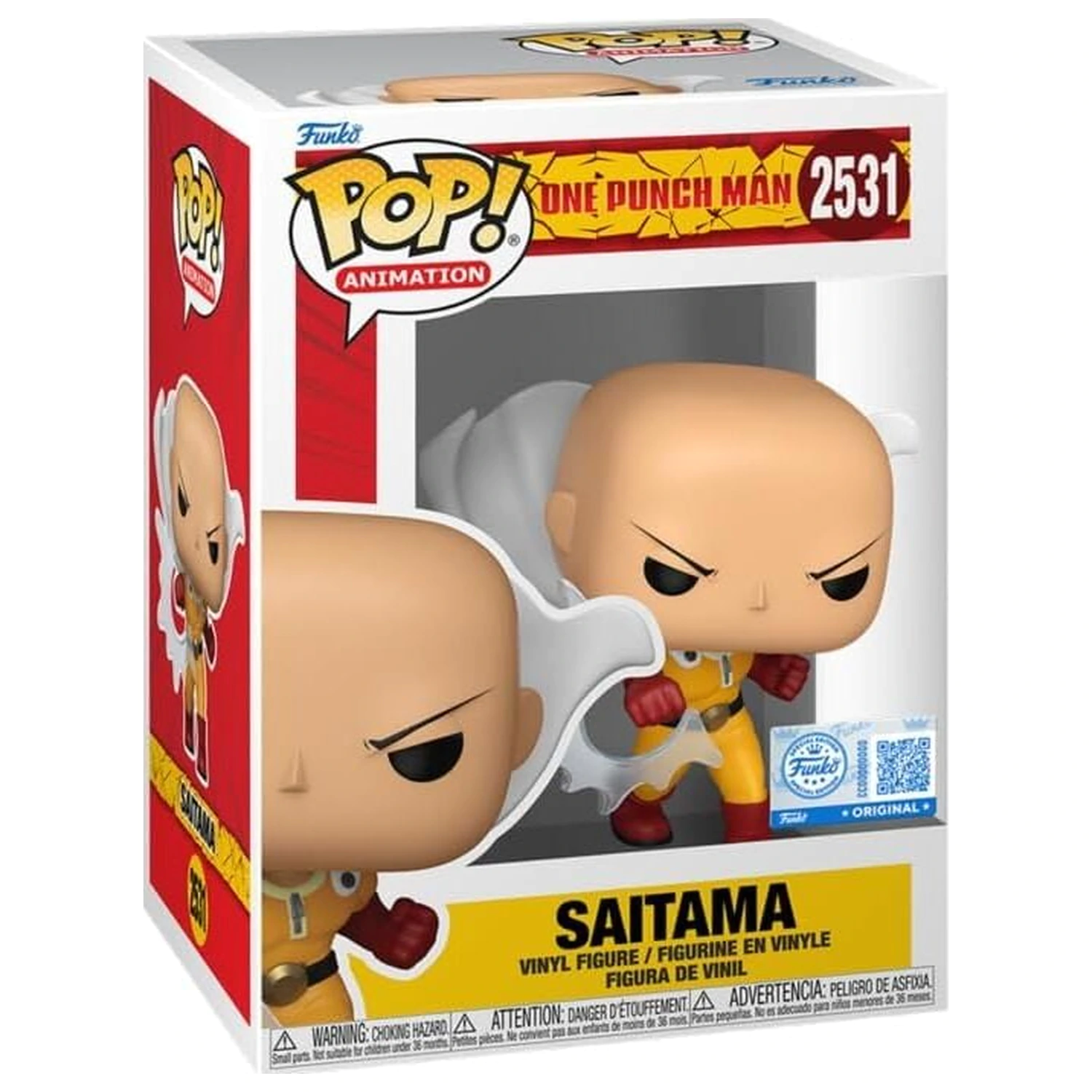 Figurka Funko POP One Punch Man Saitama Exclusive fotografii produktu