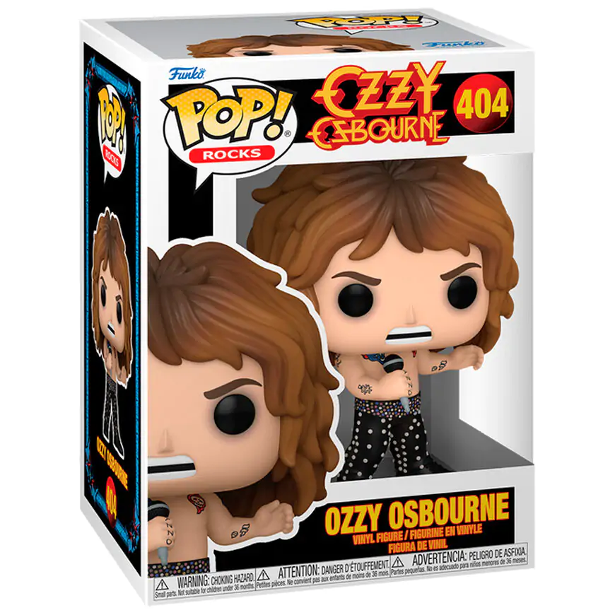 Funko POP figurka Ozzy Osbourne Shirtless 1989 fotografii produktu