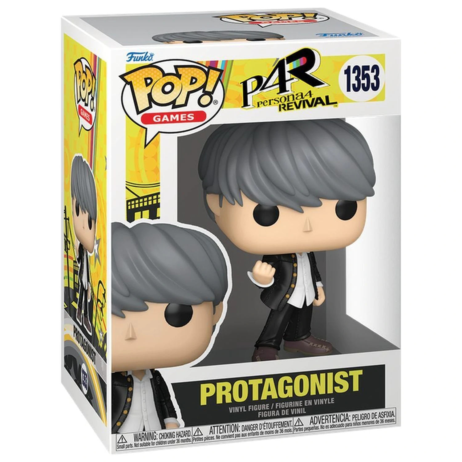 Figurka Funko POP Persona 4 Revival Protagonist fotografii produktu