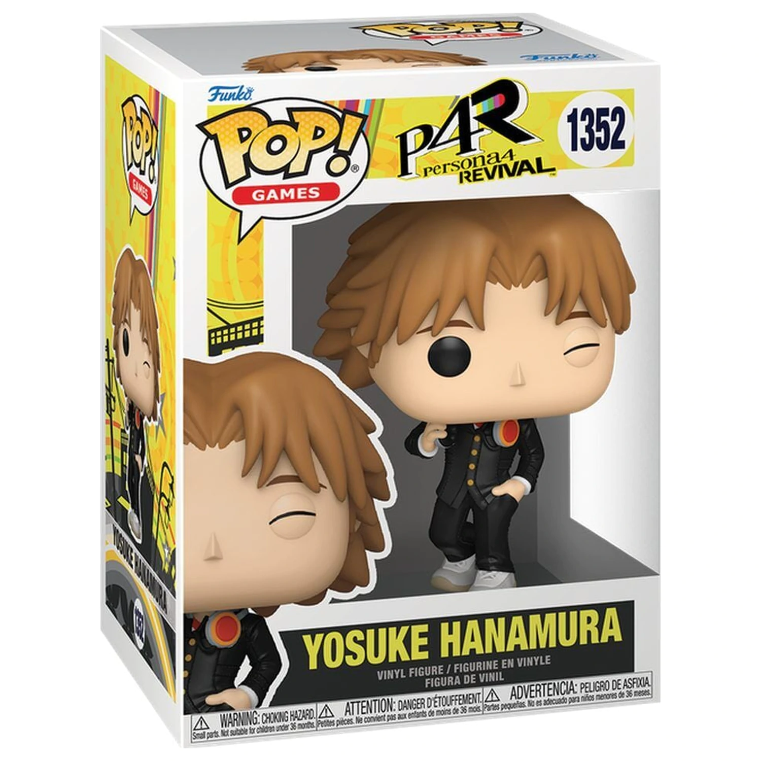 Figurka Funko POP Persona 4 Revival Yosuke Hanamura fotografii produktu