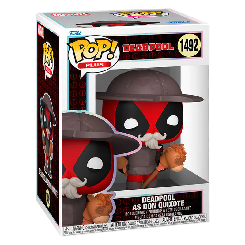 Funko POP figurka Plus Marvel Deadpool - Deadpool jako Don Quijote fotografii produktu