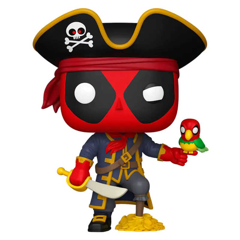 Funko POP figurka Plus Marvel Deadpool - Deadpool jako Long John Silver fotografii produktu